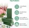 8 Pcs Floral Foam Blocks (Larger Size 9" X 4" X 3" Each) Florist Flower Foam Green Bricks Applied Dry or Wet Flower Foam Bricks Arrangement Supplies for Artificial or Fresh Flowers